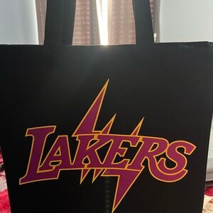 Lakers Black Tote Bag